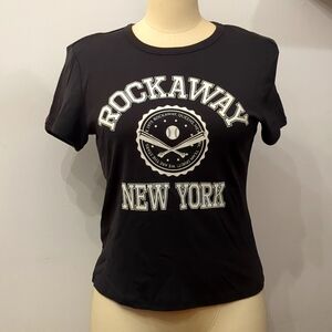 H&M Rockaway Tshirt NWT Sz L Grey
